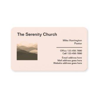 Church Serenity Theme Scenic