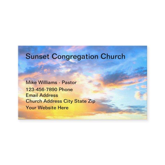 Church Sunset Scenic