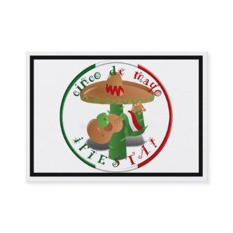 Cinco De Mayo Fiesta!  Cactus with Sombrero