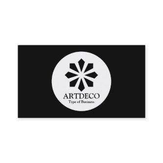 Circle - Art Deco - Black