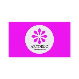 Circle - Art Deco - Magenta