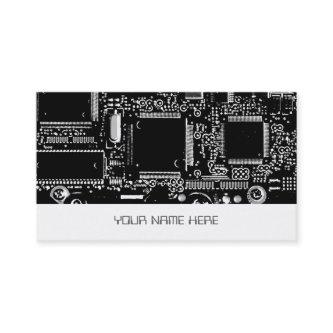 Circuit B & W 2  template white