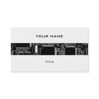 Circuit B & W 2 stripe  white back