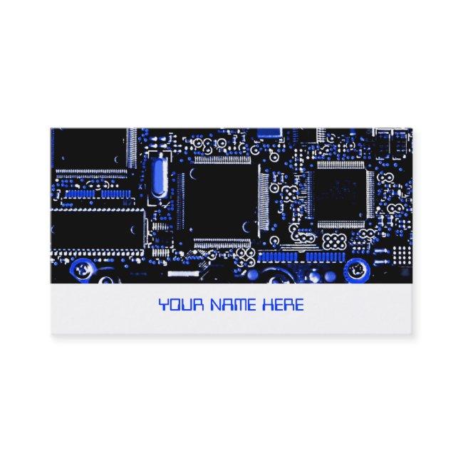 Circuit Blue 2 template white