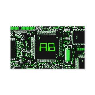 Circuit Green 2 'monogram  green