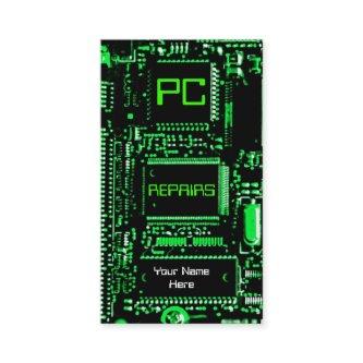 Circuit Green 'PC repairs'  green