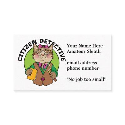 Citizen Detective Cat