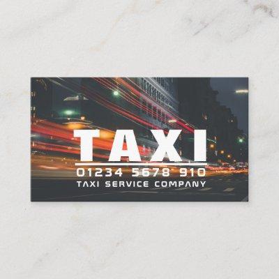 City Lights, Taxi Cab Firm, Price List