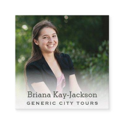 City Tours tour Guide Misty Photo Template Square