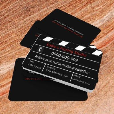 Clapperboard Film & Video Movie Slate