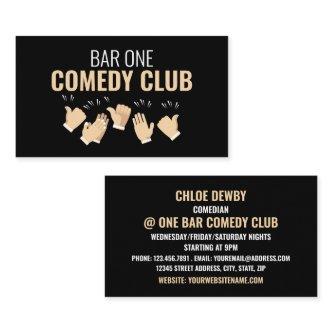 Clapping Hands, Comedian, Comedy Club