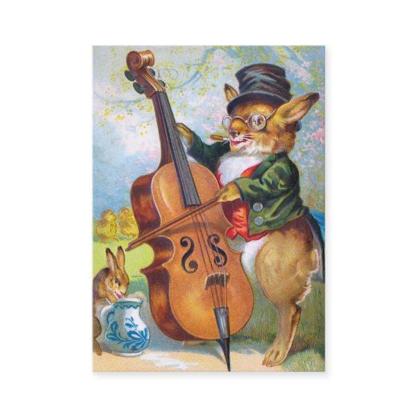 Clapsaddle: Bunny with Cello