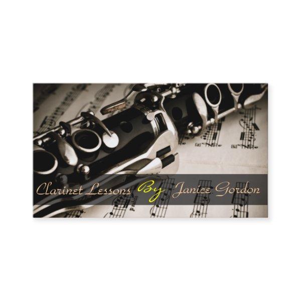 clarinet Lessons Instrument Music Instructor