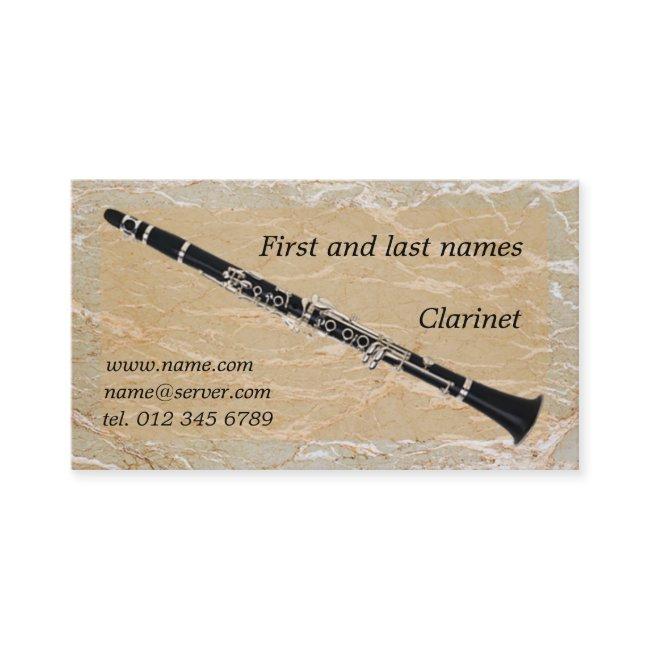 Clarinet on Marble
