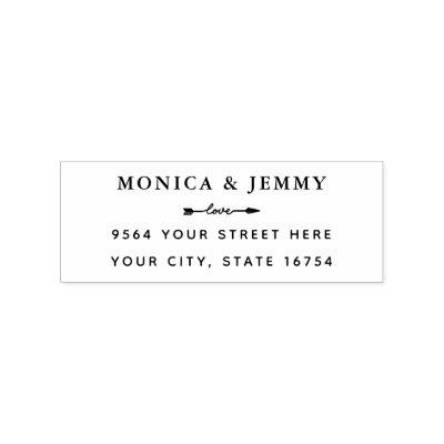 Classic Address Self Inking Custom Rubber Stamp