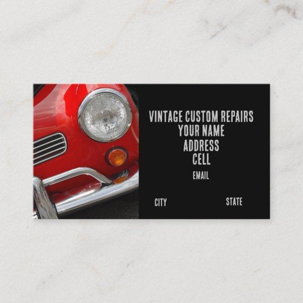 classic auto vintage repair red car antique