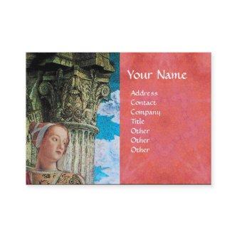 CLASSIC BEAUTY ANTIQUE COLUMN MONOGRAM Blue Pink
