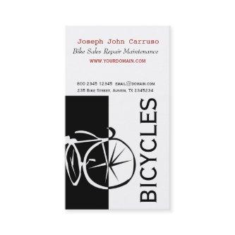 Classic Bike Modern Design Black White Artistic