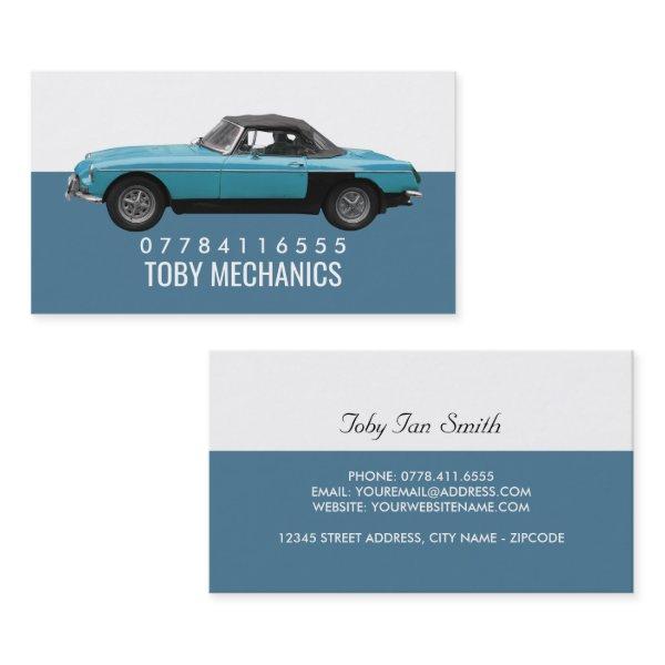 Classic Blue Car, Mechanics