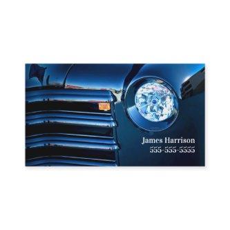 Classic Car Deep Blue Automotive