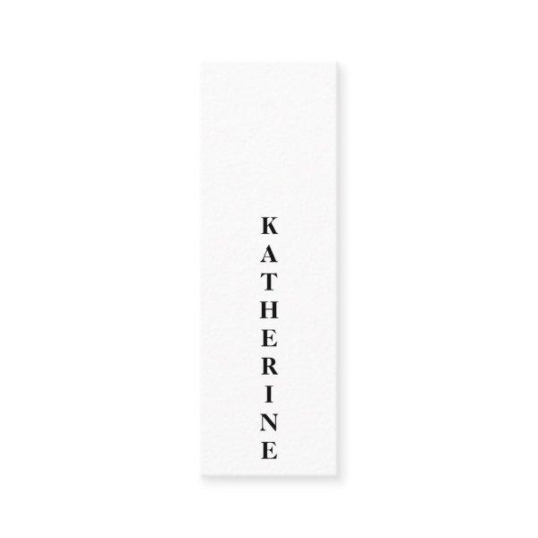 Classic elegant white black minimalist photo plain mini