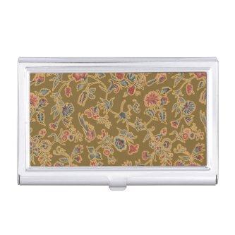 Classic Flower Chintz Pretty Soft Floral Design  Case