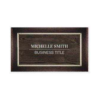 Classic Frame | Wood Grain | Vintage