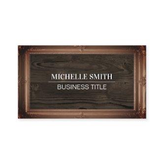 Classic Frame | Wood Grain | Vintage