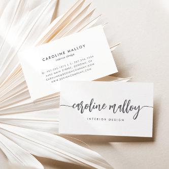 Classic Gray | Modern Signature Script