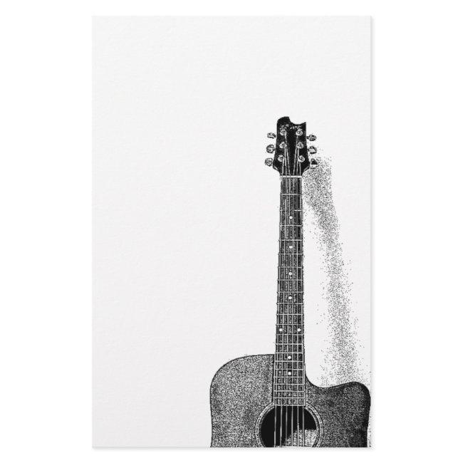 Classic Guitar Stationery