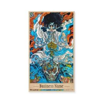 Classic japanese legendary samurai warrior art