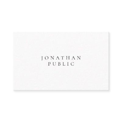 Classic Look Minimalist Elegant Template Simple