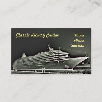Classic Luxury Cruise Liner