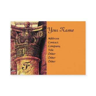 CLASSIC MONOGRAM 2 bright red yellow