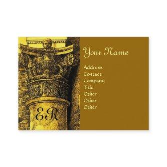 CLASSIC MONOGRAM 2 bright red yellow