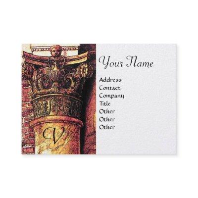 CLASSIC MONOGRAM 2 bright red yellow,platinum