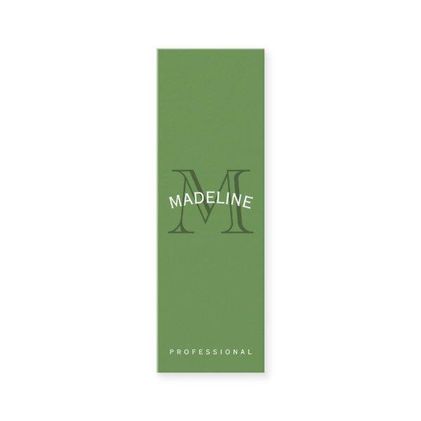 Classic Monogram Green with Arc Text Mini