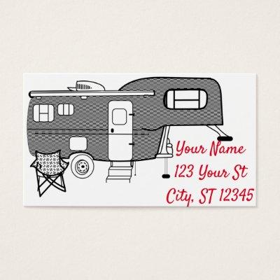 Classic Travel Trailer Caravan Thunder_Cove