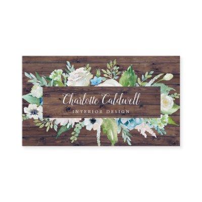 Classic White Flowers | Rustic