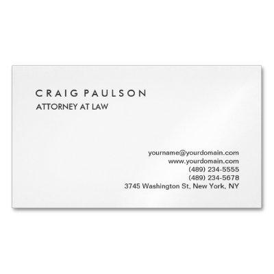 Classical Elegant Plain Professional