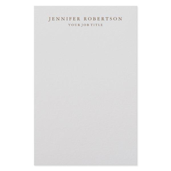 Classical Personalized Customized Minimalist Stationery