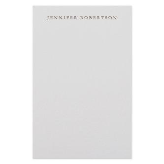 Classical Personalized Customized Minimalist Stationery