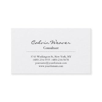 Classical Stylish Professional Plain Black White