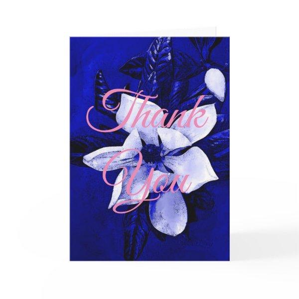 Classical Thank You Blue Pink Professional