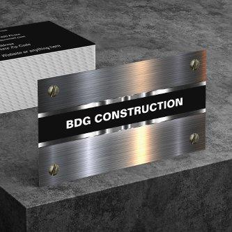 Classy And Cool Bold Construction