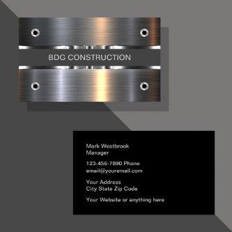 Classy And Cool Construction Theme