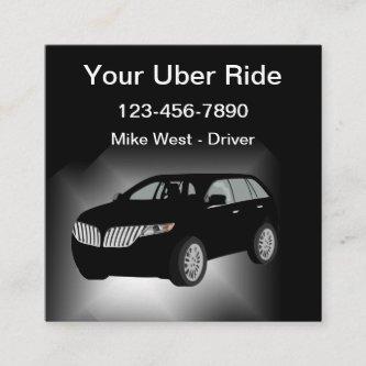 Classy And Cool Uber Driver Ride Hailing  Square