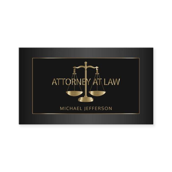 Classy Attorney at Law - Black and Gold