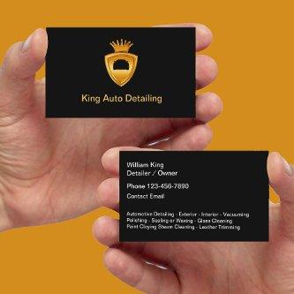 Classy Auto Detailing King Crown Theme