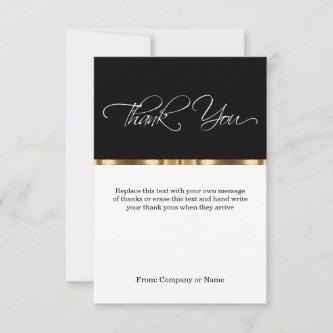 Classy Budget Friendly Business Thank You Cards